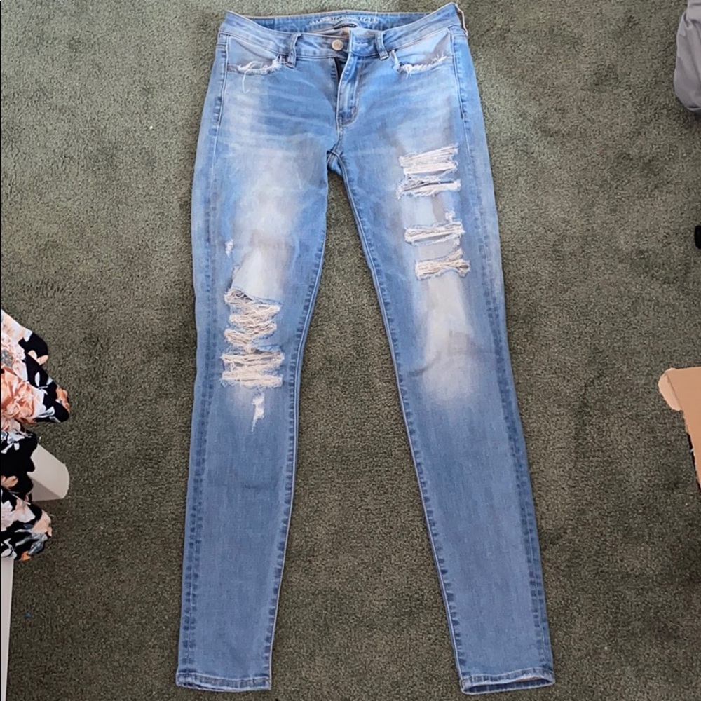 Distressed Jeans